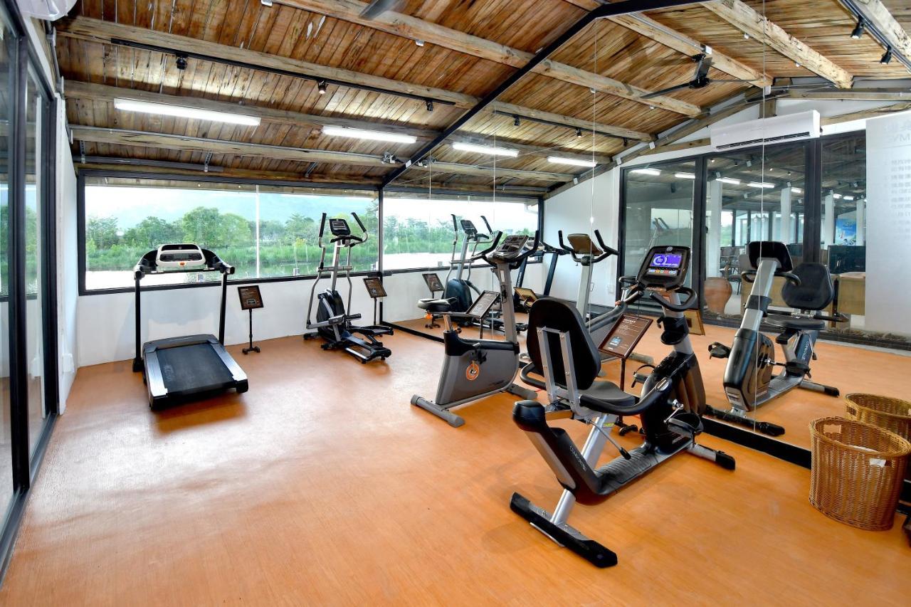 Promisedland Resort & Lagoon Thọ Phong Ngoại thất bức ảnh A gym at a hotel